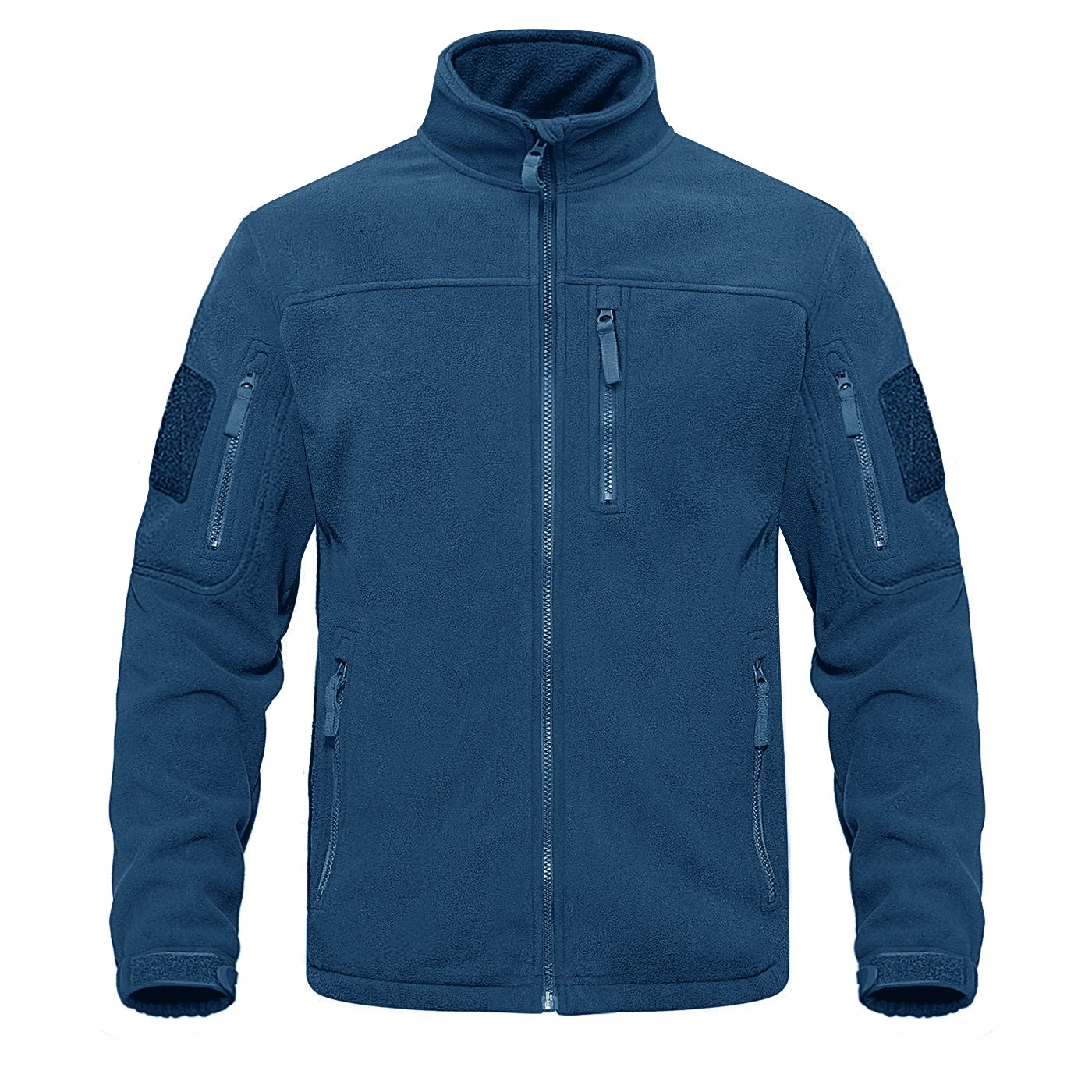 Men's Waterproof Jacket with Detachable Hood and Pockets
