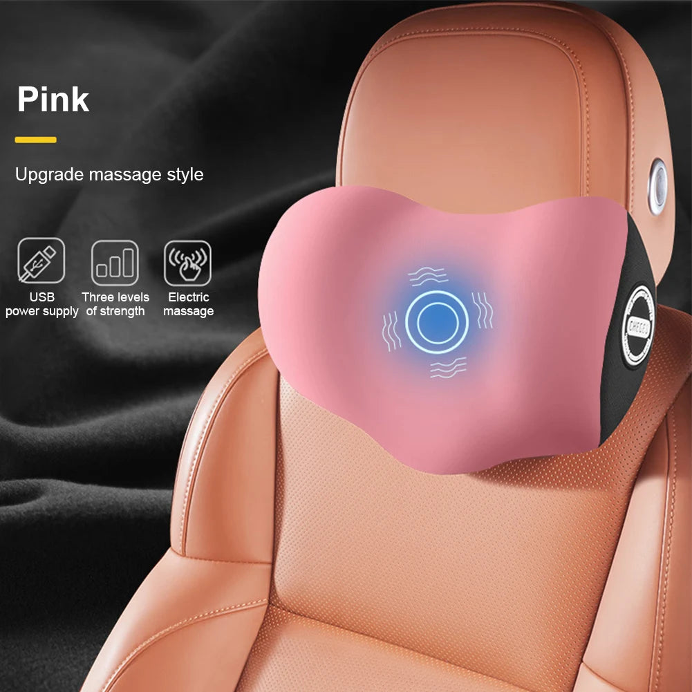 Electric Massage Chair Pad with Soothing Heat Therapy – Ideal for Home & Car