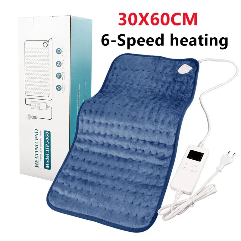 58 * 30cm Electric Heating Pad for Body Abdomen Back Pain Relief Winter Warmer Blanket Heating Warming Pad with USB Office Home