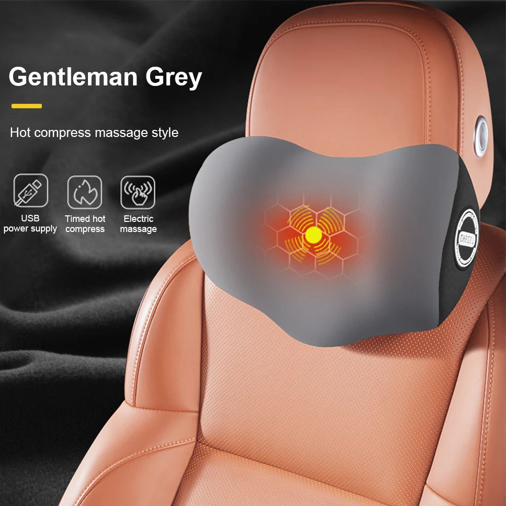 Electric Massage Chair Pad with Soothing Heat Therapy – Ideal for Home & Car