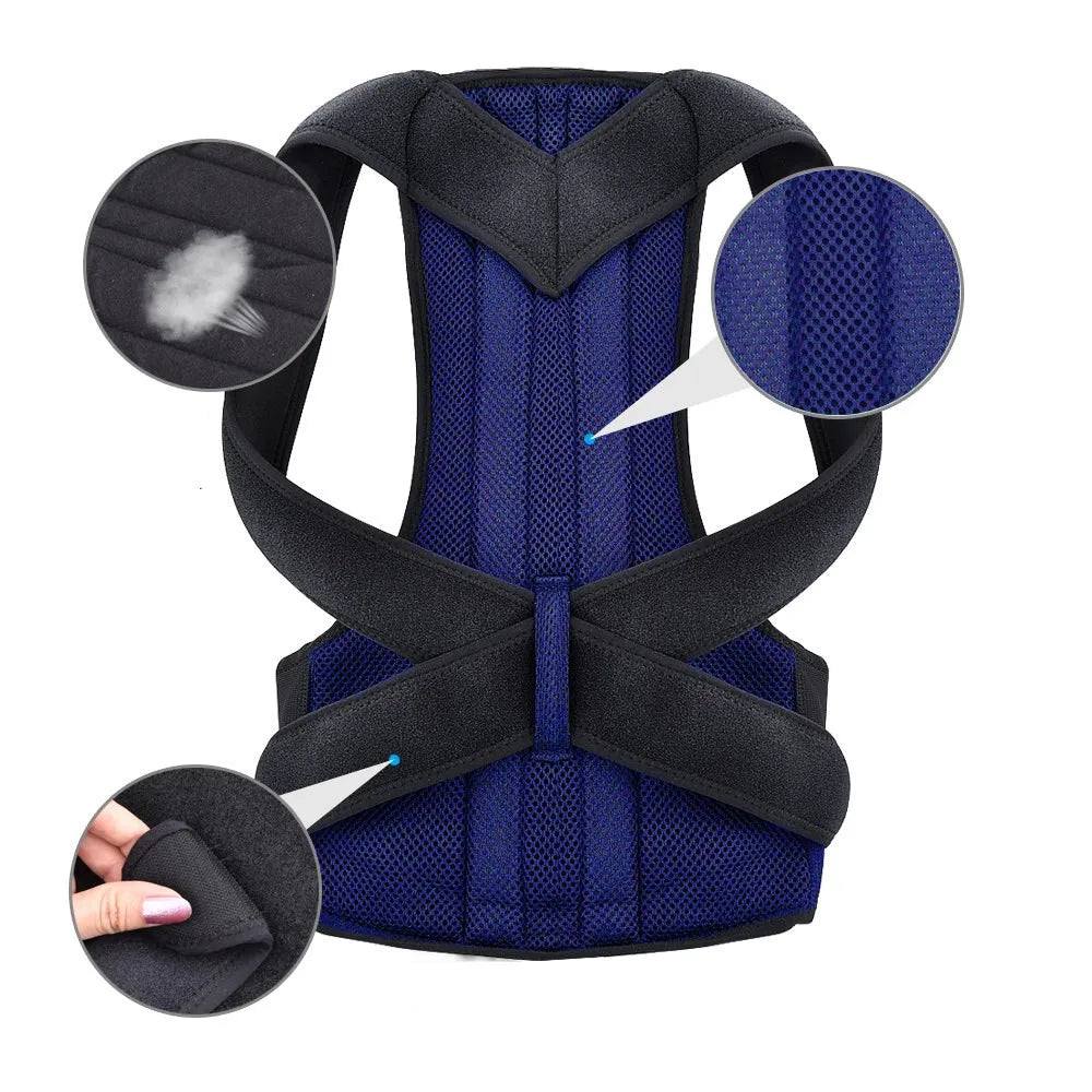 Posture back brace