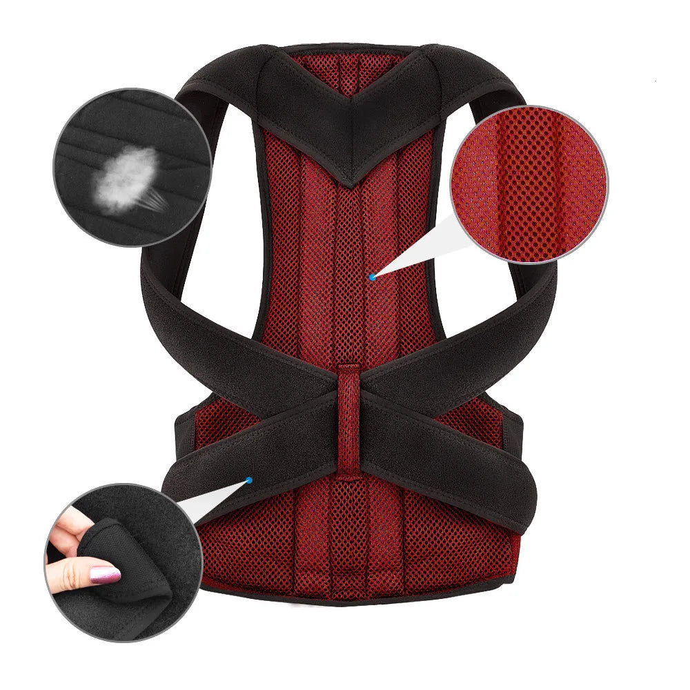 Posture back brace