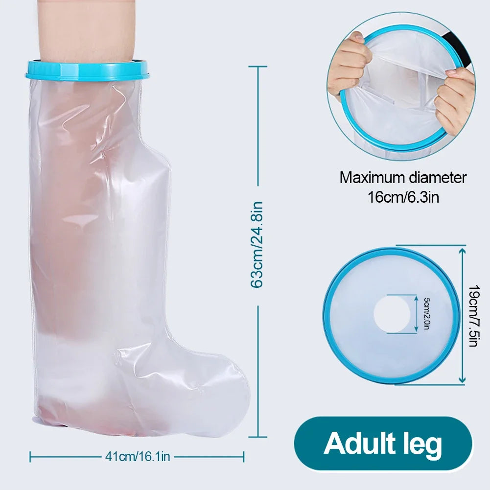 AquaGuard Foot Cover – Keep Casts Dry & Safe!