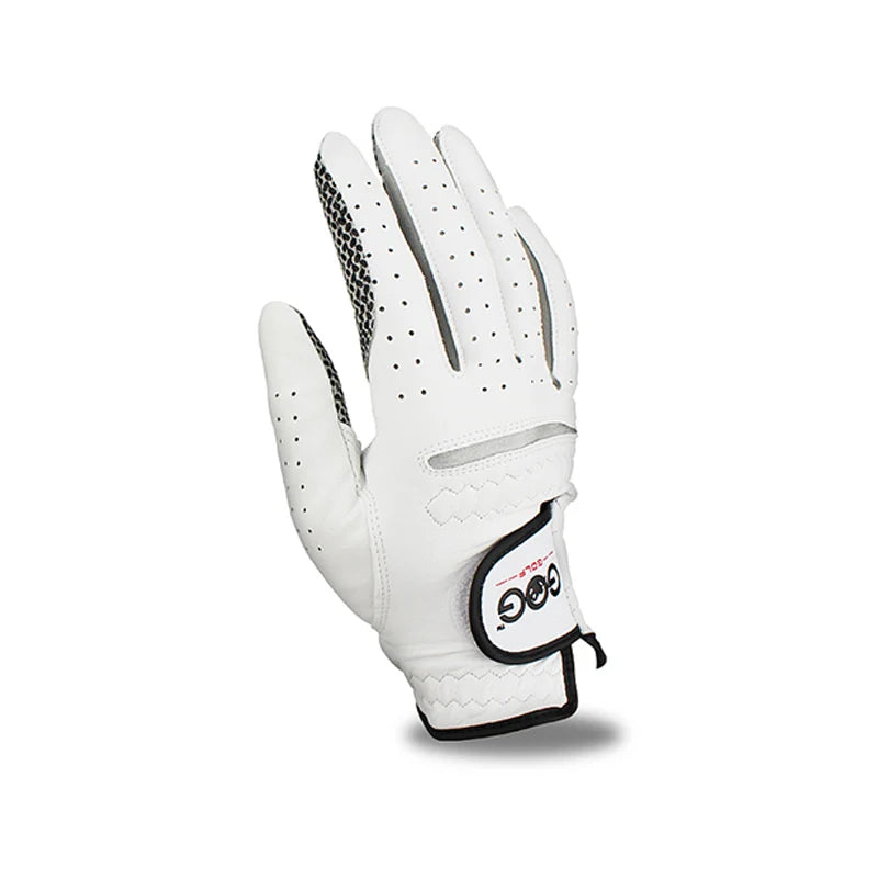 Pack 1 Pc Golf Gloves Men's Left/Right Hand Soft Breathable Pure Sheepskin With Anti-slip Granules Golf Gloves Golf Men