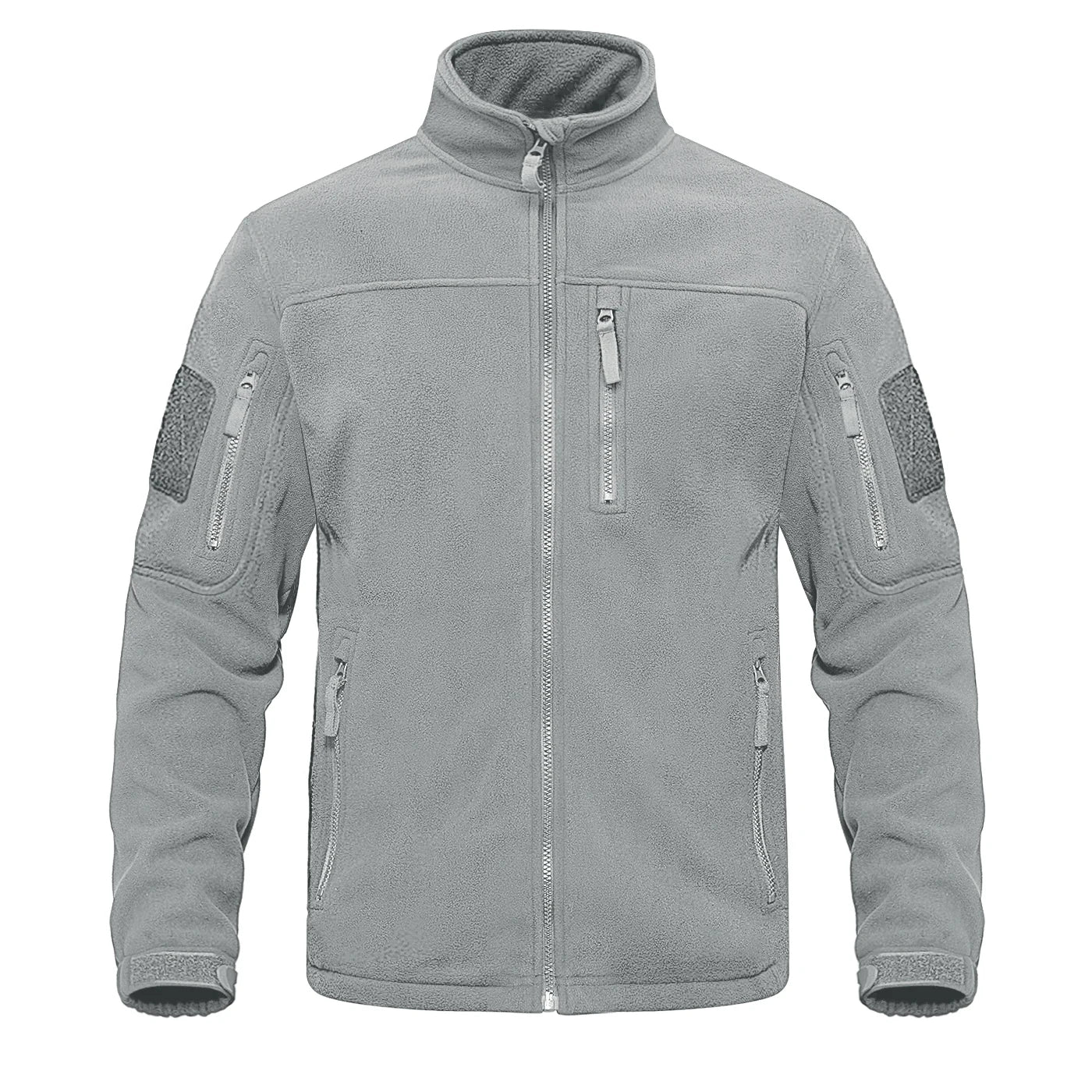 Men's Waterproof Jacket with Detachable Hood and Pockets