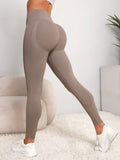 High-Waist Yoga Leggings with Hip Lift