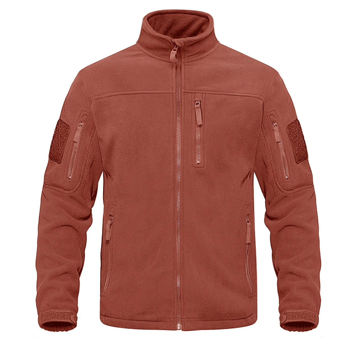 Men's Waterproof Jacket with Detachable Hood and Pockets
