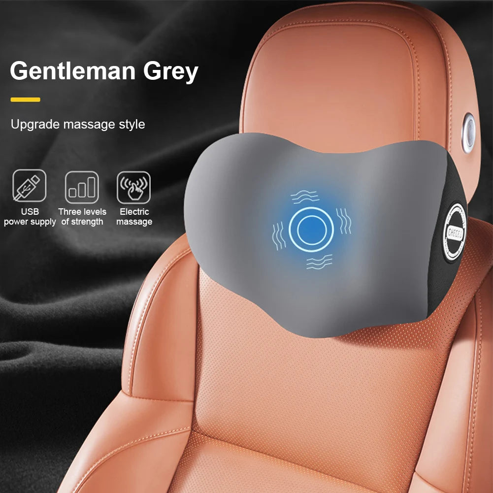 Electric Massage Chair Pad with Soothing Heat Therapy – Ideal for Home & Car