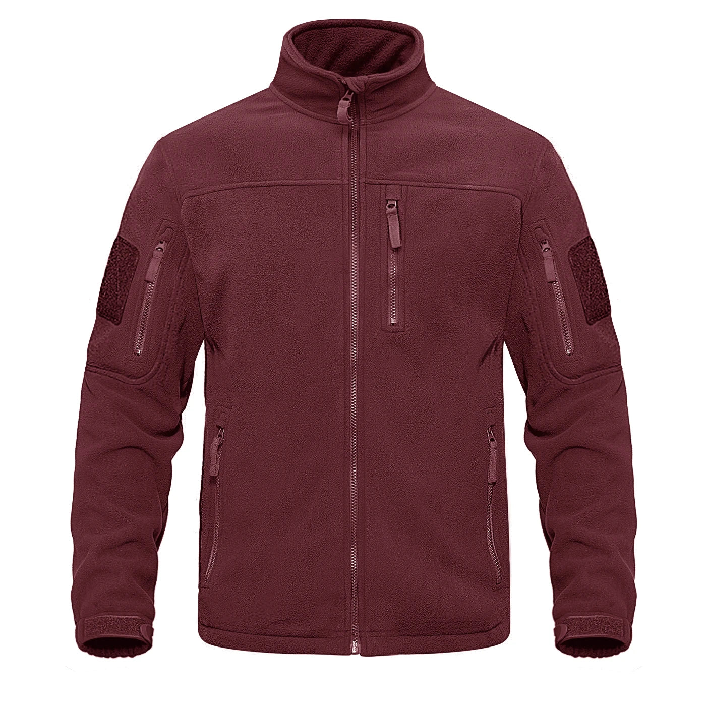 Men's Waterproof Jacket with Detachable Hood and Pockets