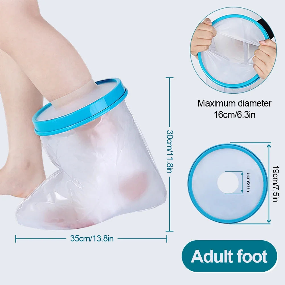 AquaGuard Foot Cover – Keep Casts Dry & Safe!