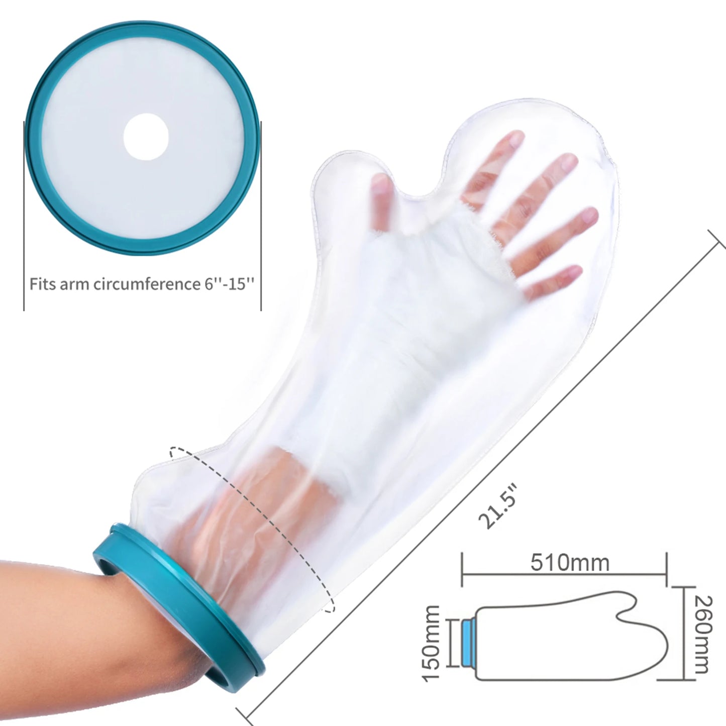 AquaGuard Foot Cover – Keep Casts Dry & Safe!