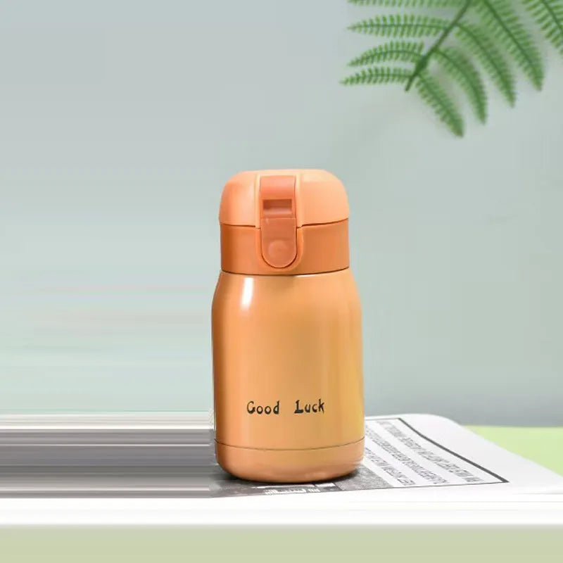 Mini Thermos Cup 200ml/360ml Pocket Cup Stainless Steel Thermal Coffee Mug Vacuum Flask Insulated Hot Water Bottle Kids Gift