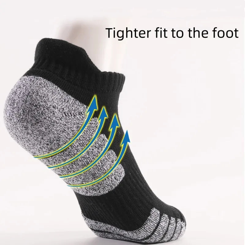 Thickened Cotton Running Socks Breathable Non-slip