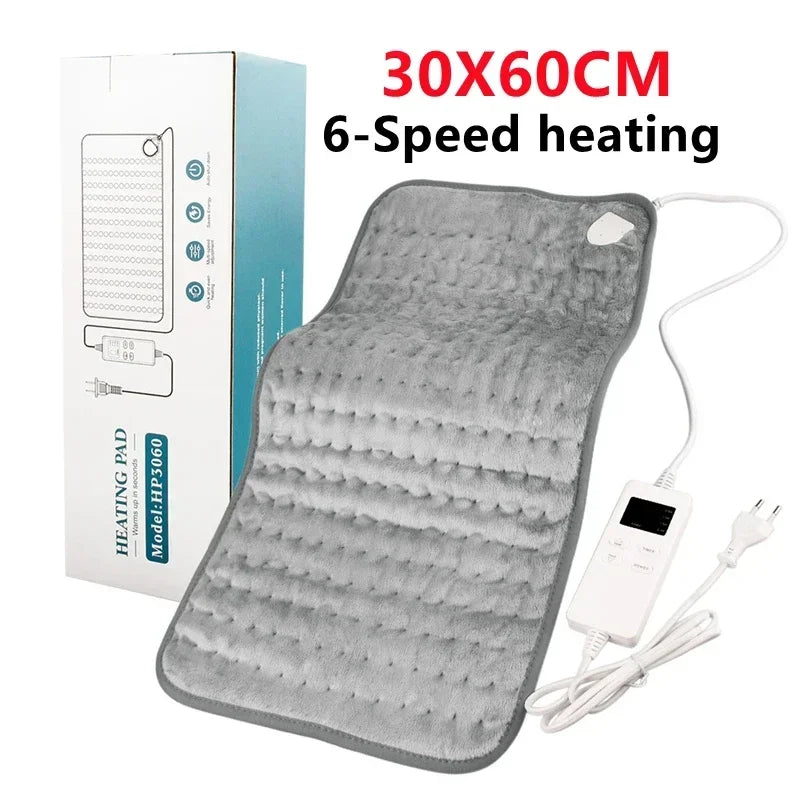 58 * 30cm Electric Heating Pad for Body Abdomen Back Pain Relief Winter Warmer Blanket Heating Warming Pad with USB Office Home