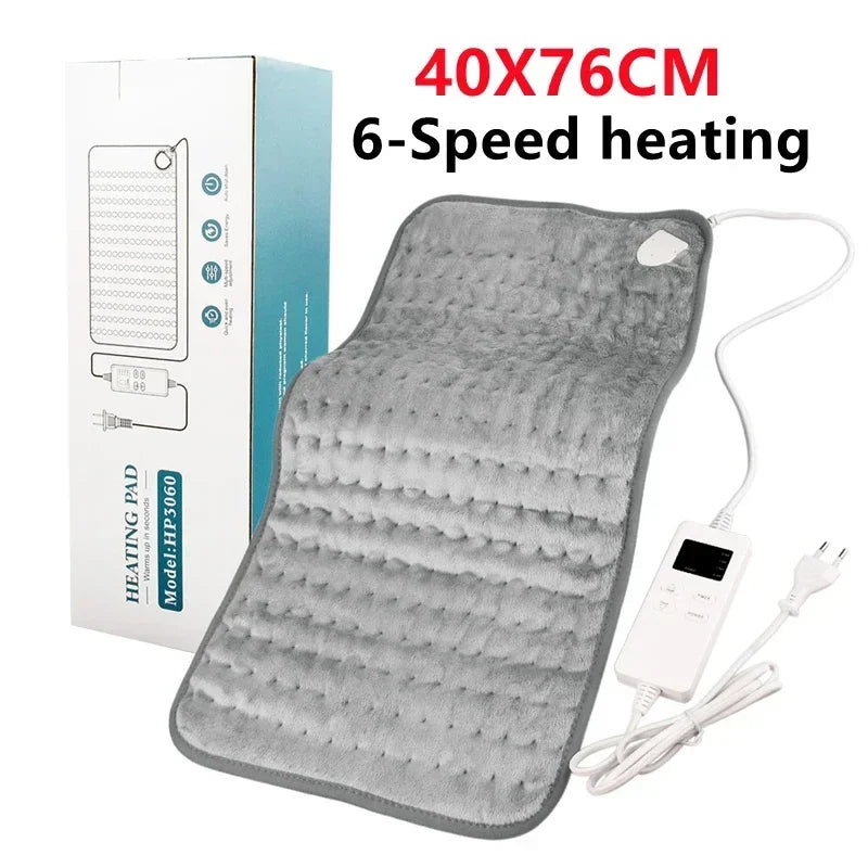 58 * 30cm Electric Heating Pad for Body Abdomen Back Pain Relief Winter Warmer Blanket Heating Warming Pad with USB Office Home