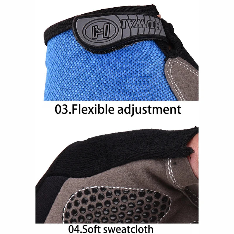 Men’s Half Finger Cycling and Gym Gloves