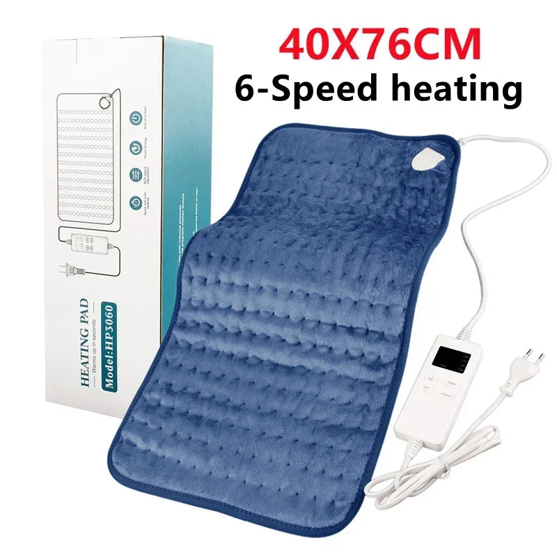 58 * 30cm Electric Heating Pad for Body Abdomen Back Pain Relief Winter Warmer Blanket Heating Warming Pad with USB Office Home