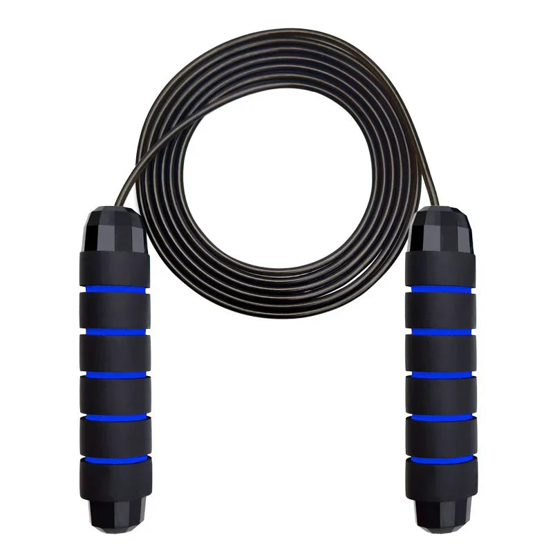 The New Jump Rope Steel Wire Skipping Exercise Adjustable Jumping Fitness Workout Training Home Sport Equipment Tangle-Free