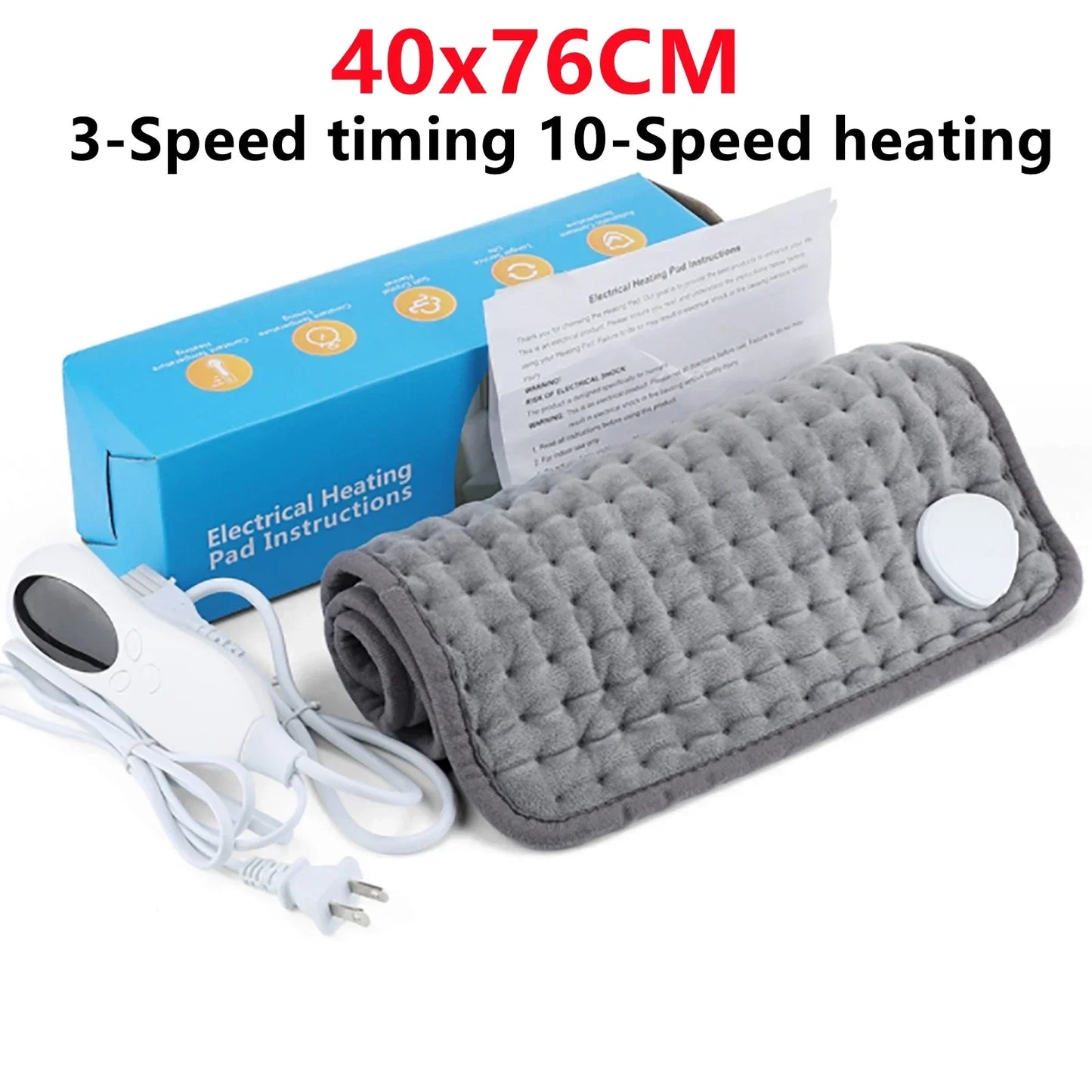 58 * 30cm Electric Heating Pad for Body Abdomen Back Pain Relief Winter Warmer Blanket Heating Warming Pad with USB Office Home