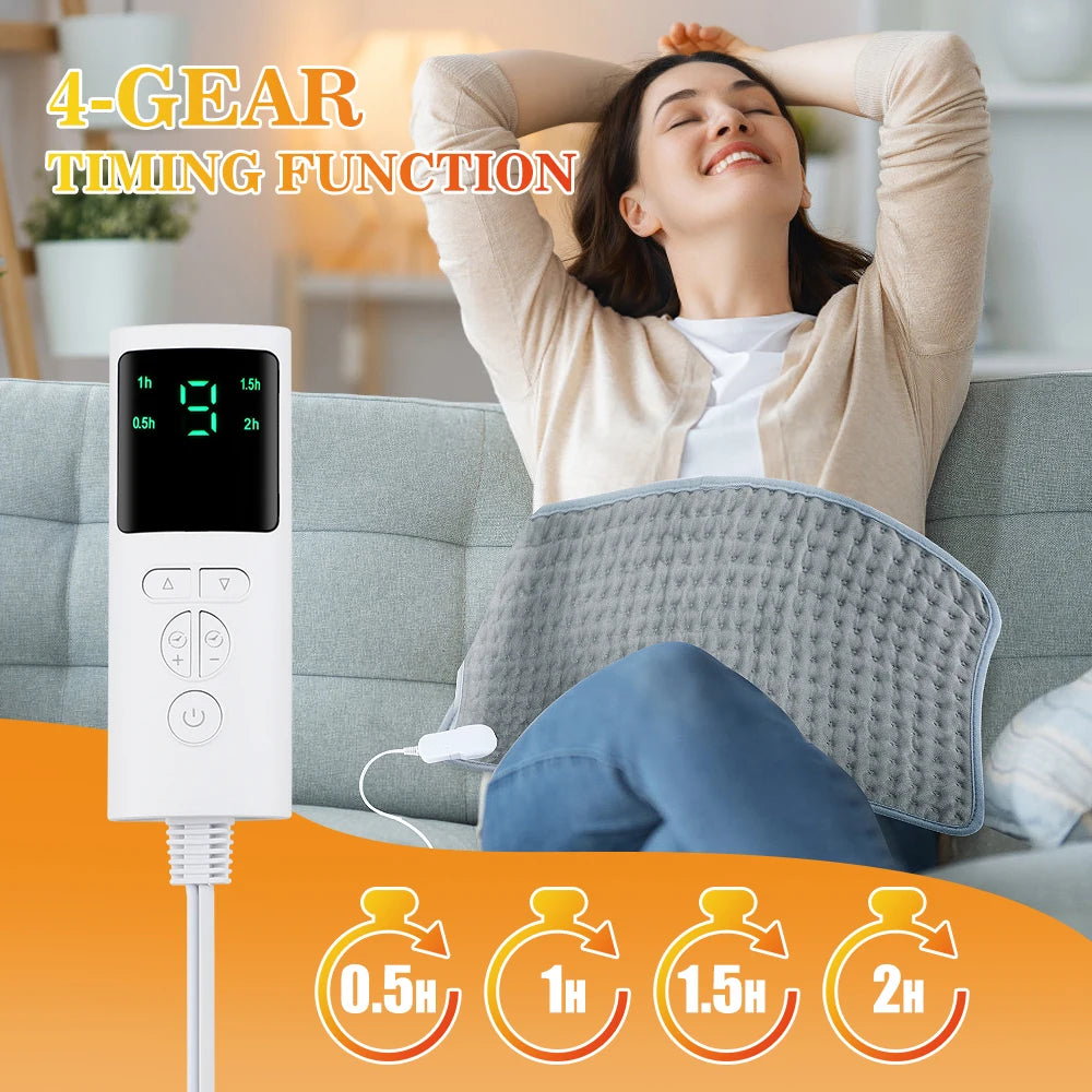 58 * 30cm Electric Heating Pad for Body Abdomen Back Pain Relief Winter Warmer Blanket Heating Warming Pad with USB Office Home