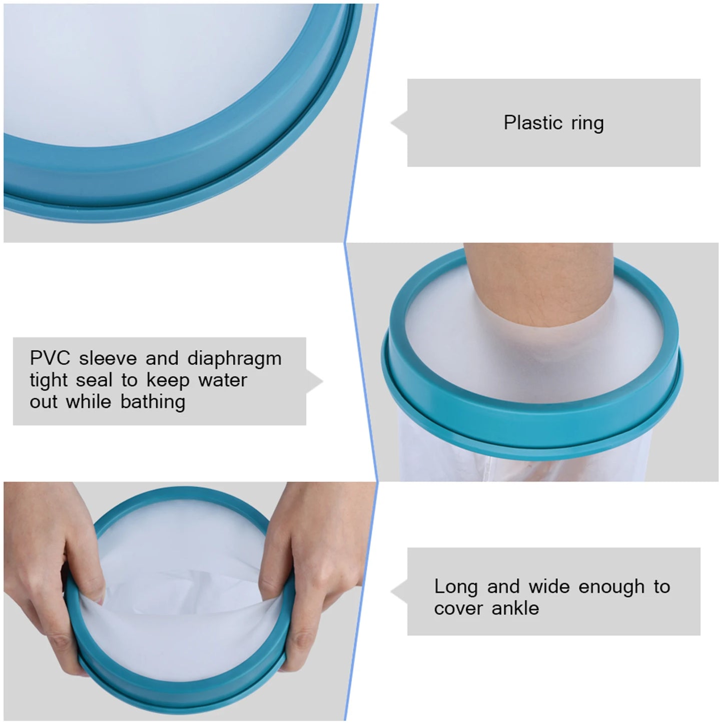 AquaGuard Foot Cover – Keep Casts Dry & Safe!