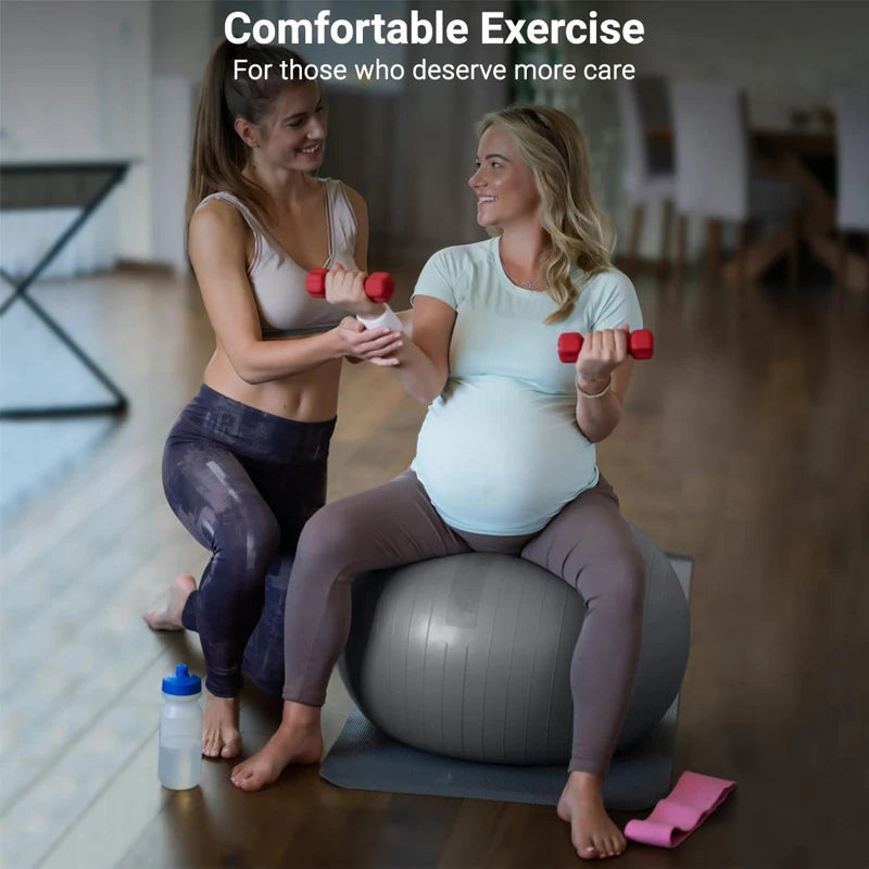 65/75/85cm Balance Ball Yoga & Pilates Accessories Home Fitness Equipment Pregnant Women Rehabilitation Exercise Yoga Ball Gym
