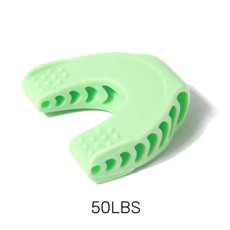 U Shape Jaw Exerciser New Facial Mouth Jawline Face Fitness Muscle Chew Ball Bite Breaker Training Equipment