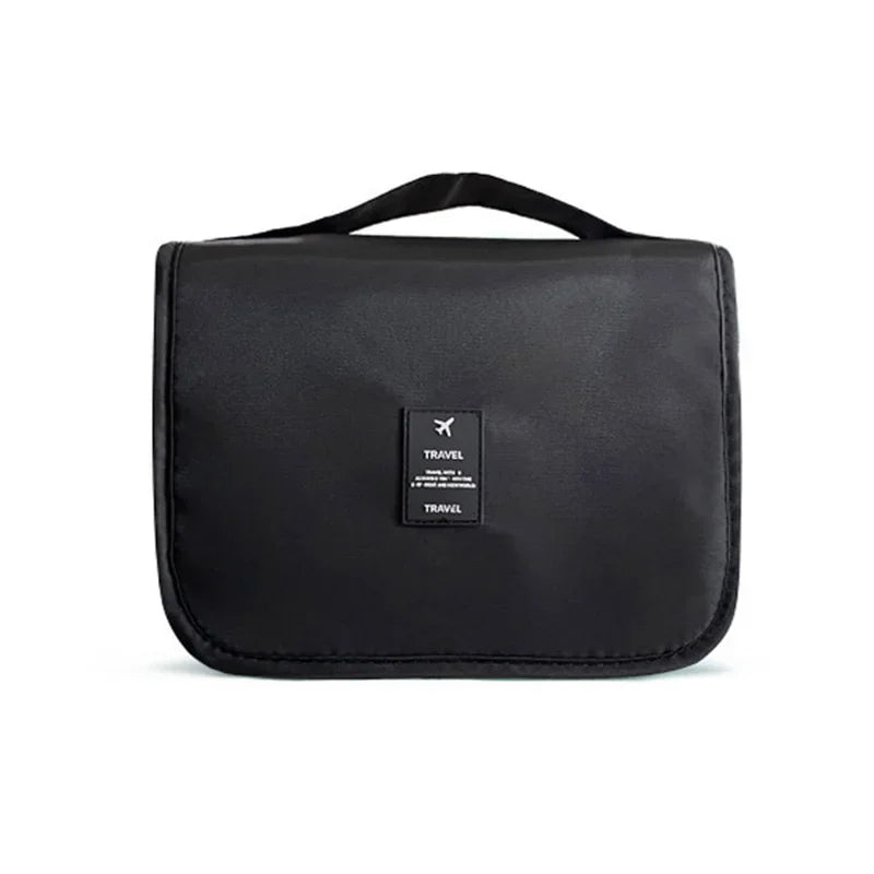 Travel Makeup Bag Waterproof Toiletries Organizer High Quality Women Neceser Bathroom Hook Wash Pouch Hook Makeup Storage Bag
