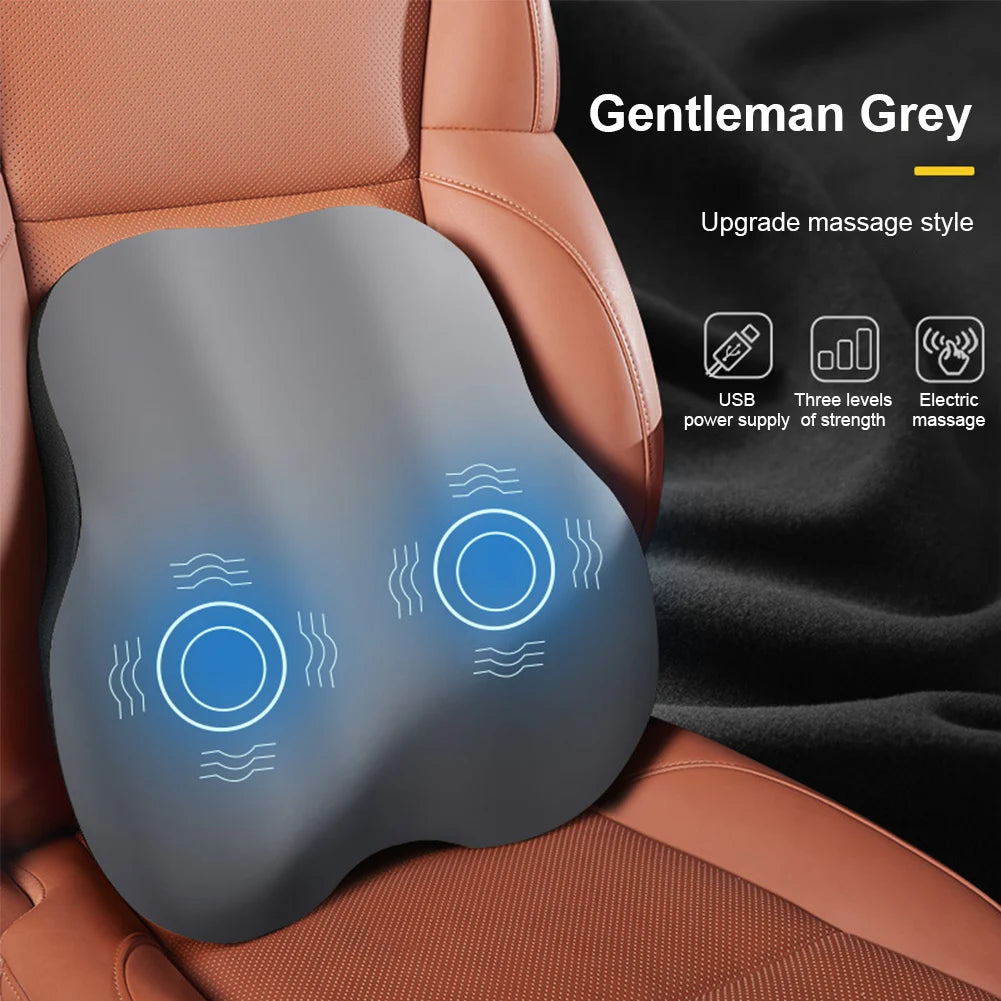 Electric Massage Chair Pad with Soothing Heat Therapy – Ideal for Home & Car