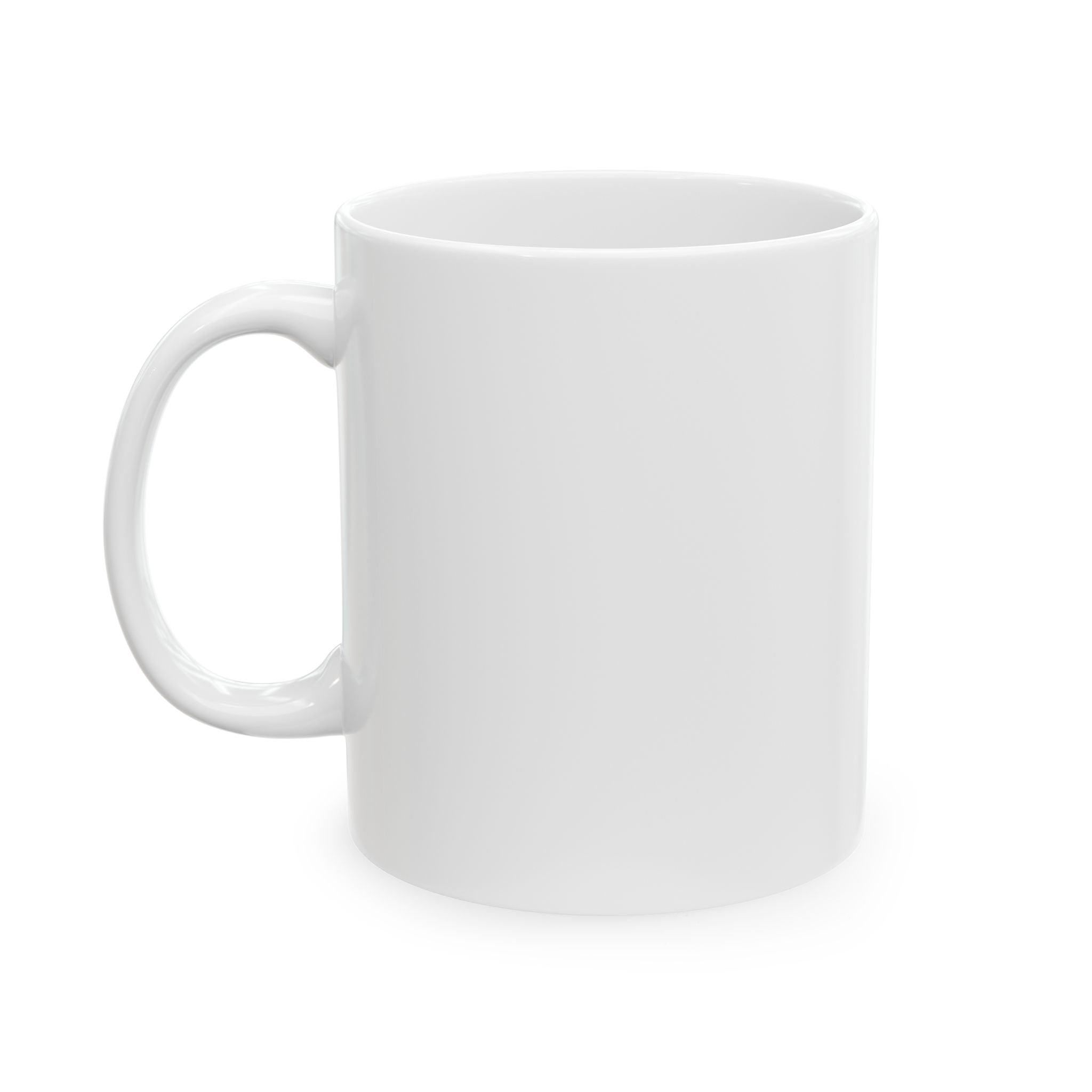 Don't Worry Mug — Minimalist Typography Ceramic Coffee Cup (11oz & 15oz)