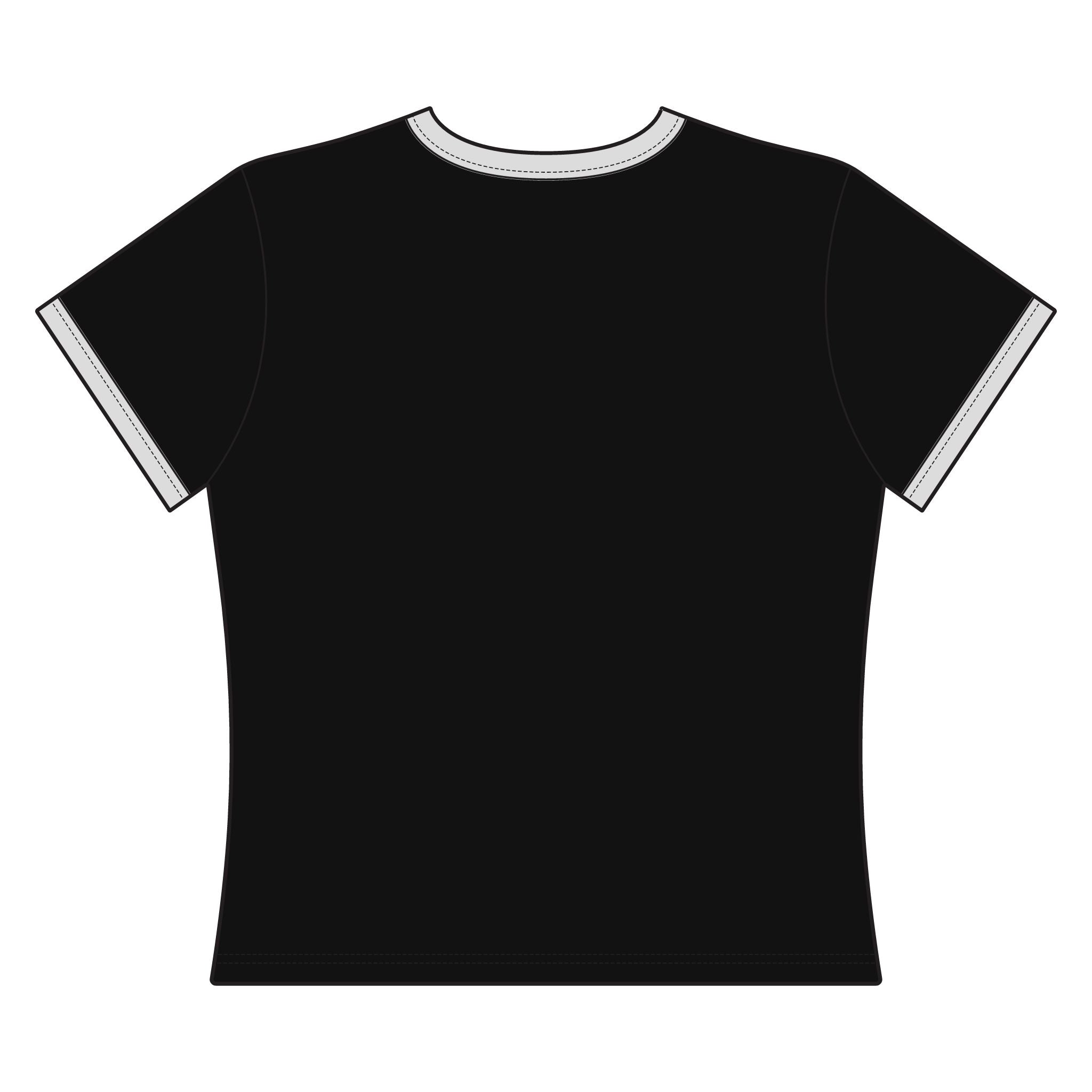 Mountain Graphic Ringer Tee – Women's Blue Peak Outdoor Shirt