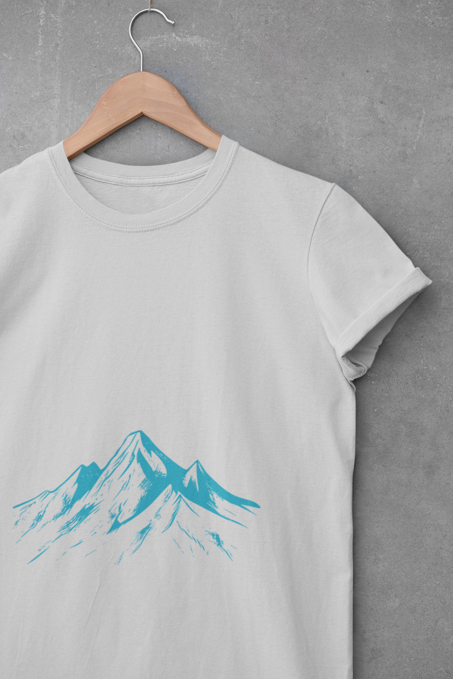 Mountain Graphic Ringer Tee – Women's Blue Peak Outdoor Shirt