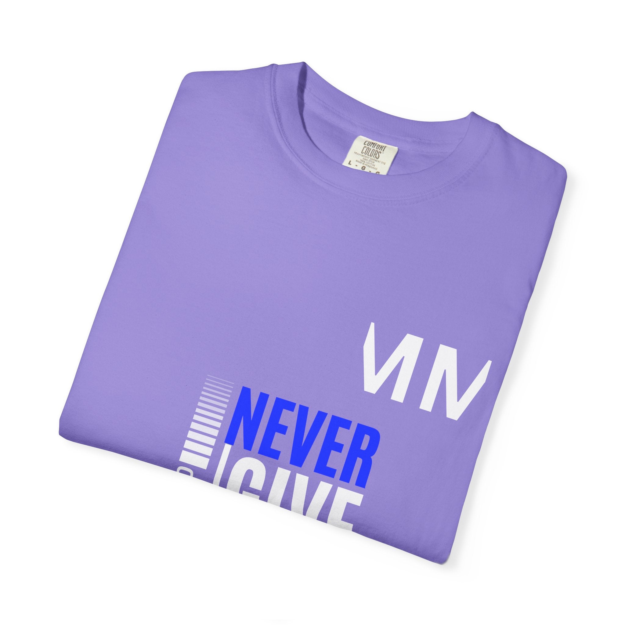 Never Give Up T-Shirt — Motivational Graphic Tee