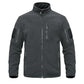 Men's Waterproof Jacket with Detachable Hood and Pockets