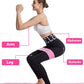 Fitness Resistance Band Buttocks Expansion Fitness Cloth Rubber Band Elastic Expander Suitable For Home Exercise Sport Equipment