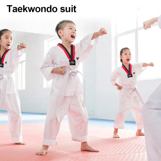 Children Adult Taekwondo Dobok Clothes Karate Suit Taekwondo Uniform Karate Clothes