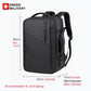 BANGE Expandable Men's Backpack Waterproof 17.3 in Laptop Backpack Man Large Capacity Hiking Travel Bag Male Backpacks for Men