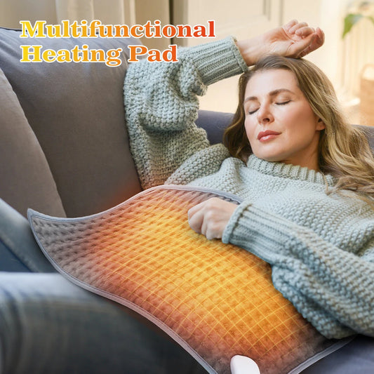 58 * 30cm Electric Heating Pad for Body Abdomen Back Pain Relief Winter Warmer Blanket Heating Warming Pad with USB Office Home