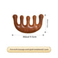 Multi-Functional Wood Therapy Massage Comb Scalp Head Massager Natural Sandalwood Circular Tooth Guasha Scraping Body Massager