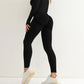 High-Waist Yoga Leggings with Hip Lift