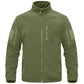 Men's Waterproof Jacket with Detachable Hood and Pockets