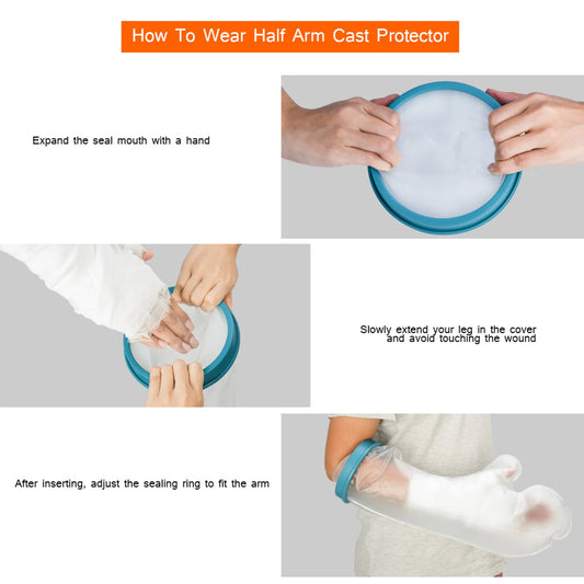 AquaGuard Foot Cover – Keep Casts Dry & Safe!