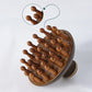 Multi-Functional Wood Therapy Massage Comb Scalp Head Massager Natural Sandalwood Circular Tooth Guasha Scraping Body Massager