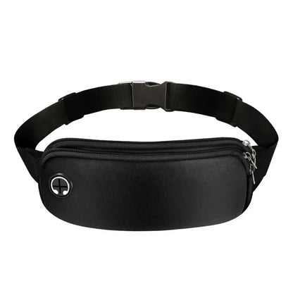 Sports Fanny Pack Women Belt Bag Men Running Waist Bag Phone Black Gym Bags Running Accessories