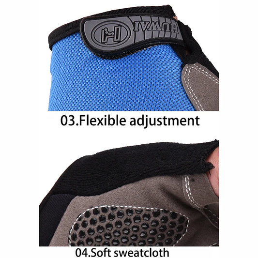 Men’s Half Finger Cycling and Gym Gloves