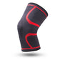 1 Pcs Compression Knee Support Sleeve Elastic Breathable Knee Pads Brace Springs Gym Sports Protector Basketball Volleyball Run