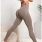High-Waist Yoga Leggings with Hip Lift